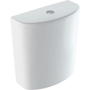 WC NADRZ Selnova umiestnená na WC mise, dvojité splachovanie, prípojka vody zboku: Biela /Nova Pro M3401000/ výpredaj