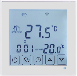 Dotykový LCD programovateľný termostat CU 560 s teplotným senzorom podlahy a interiéru+ WIFI