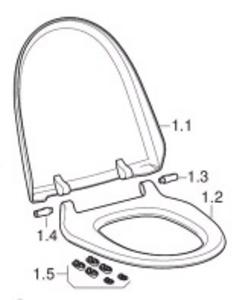 WC-sedadlo a kryt WC, pre Geberit AquaClean 8000/8000plus: Alpská biela