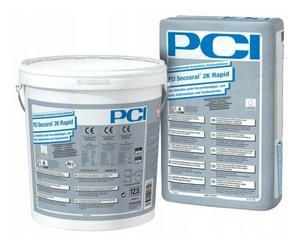 PCI SECCORAL 2K Rapid - rychlotuhnúca hydroizolačná stierka, 25kg