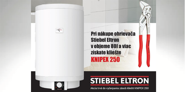 Akcia Stiebel Eltron - kliešte KNIPEX