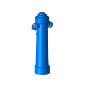 Hydrant nadzemný DN 80 PN10 l=1250 mm - krycia hlbka