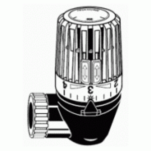 Hlavica termostatická Heimeier  WK  biela