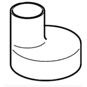 Excentrická redukcia Geberit PE, krátka: d=110mm, d1=50mm