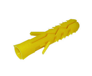 Hmoždinka nylonova žltá  6x30mm, Rabovský