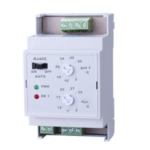 Elektrobock Diferenčný elektronický termostat na DIN lištu RJ402