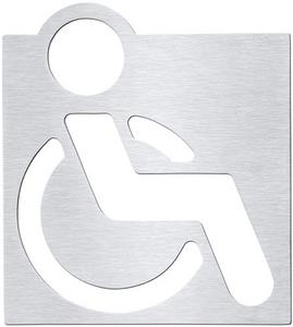 Označenie dverí toalety vozíčkár Bemeta