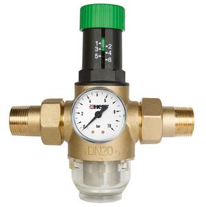 HERZ Membránový redukčný tlakový ventil pre studenú pitnú vodu - RVT 3/4