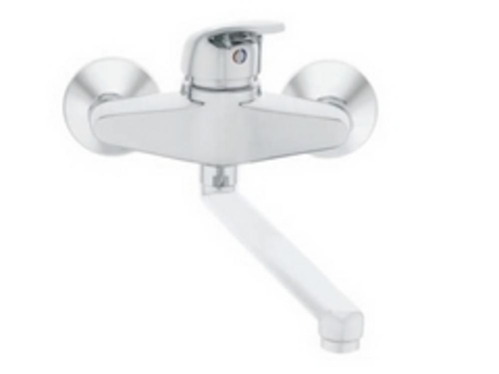 HERZ Drezová zmiešavacia batéria SIMPATY, výtok 120 mm, nástenná 150mm