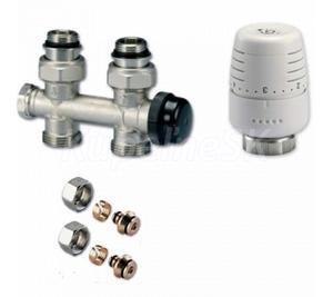 SADA M - Ventil IVAR - termostatická a regulačná armatúra - s prednastavením - 1/2