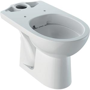 WC KOM.MISA Selnova pre nadomietkovú splachovaciu nádržku umiestnenú na mise, s hlbokým splachovaním, vodorovný odtok, Rimfree: Biela /Nova Pro M33220000/ výpredaj