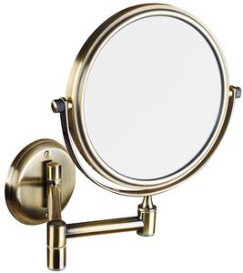 Kozmetické zrkadlo Bemeta bez osvetlenia Retro bronz