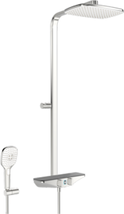HANSA EMOTION Sprchový set Wellfit s termostatom, 360x220 mm, antracit/chróm
