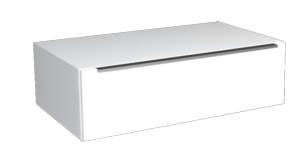 Nabytok skrinka pod umývadlo 50cm farba : White gloss ARCOM E.LY