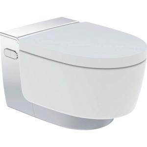 WC Závesné Aquaclean MERA Classic komplet WC závesné, farba: biela/s lesklým pochrómovaním