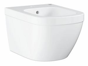 Bidet Euro Ceramic - Nástenný bidet s PureGuard, alpská biela Grohe 3920800H