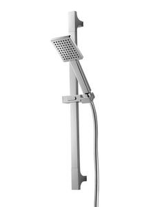 Sprchová súprava chromová : sprchovú tyč, sprchovú hadicu a ručnú sprchu Herz UH12464