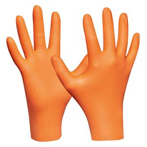 Rukavice Orange Nitril Ultra Grip - L, bal. 50 GEBOL