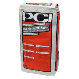 PCI MULTICRET SUPER - cementova lepiaca a stierkovacia hmota, sivá, 25kg