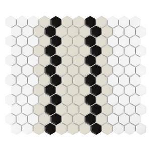 MOZAIKA HOUSE LOVES Mini Hexagon STRIPE 5.1.C matt
