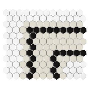 MOZAIKA HOUSE LOVES Mini Hexagon STRIPE 5.3.C matt