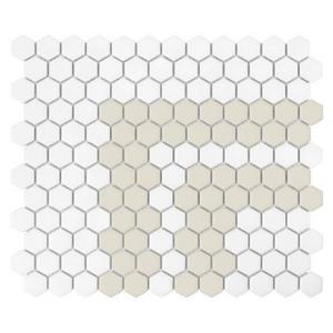 MOZAIKA HOUSE LOVES Mini Hexagon STRIPE 2.3.C matt