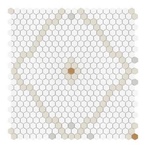 MOZAIKA HOUSE LOVES Mini Hexagon Rombdance Cotton matt