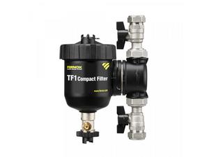 Total filter Compact odstredivo - magnetický na ochranu kotla, s guľovými ventilmi 3/4