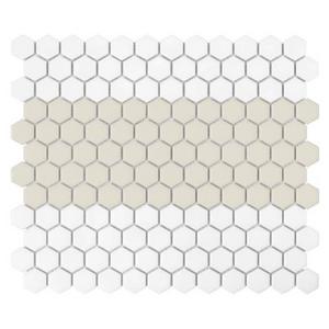 MOZAIKA HOUSE LOVES Mini Hexagon STRIPE 1.C matt