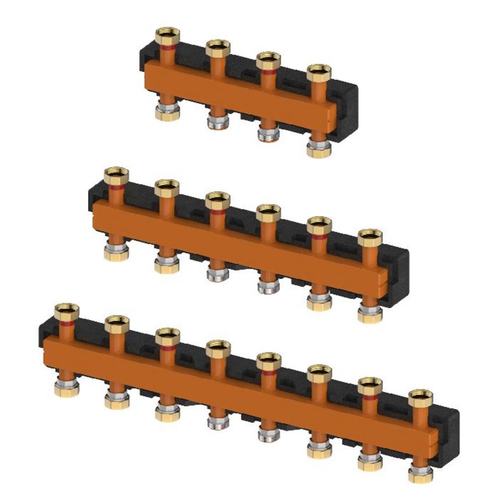 Aalberts Meiflow rozdělovač S MF 2 topné okruhy