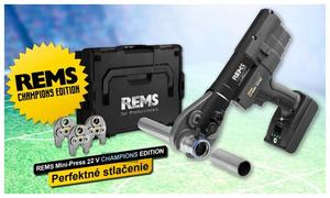 REMS LIS MINI-PRESS 22 V CHAMPIONS EDITION SUPER AKCIA+ZDARMA 3CELUSTE   vrátane RP 1,9€ 5.16.2