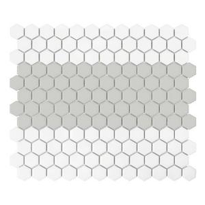 MOZAIKA HOUSE LOVES Mini Hexagon STRIPE 1.A matt