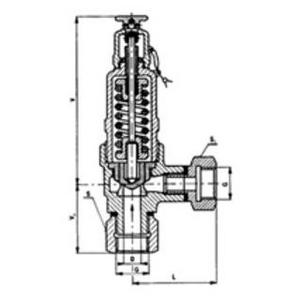 Poistný ventil P10 237-616 DN 15 závitový