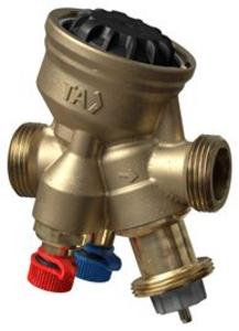 TA-COMPACT-P, tlakovo nezávislý regulačný a vyvažovací ventil, DN 15 LF