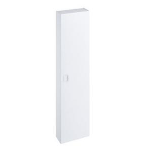 Nábytok skrinka bočná vysoká 160 cm, šírka 40 cm, hĺbka 16,5 cm, farba: biela, Ravak SB Comfort 400
