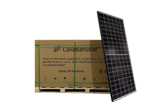 Fotovoltický BIFACIAL panel CanadianSolar CS6.1-60TB-510 510 W N-type, čierny rám 1994*1134*30mm vratane RP-4,54€