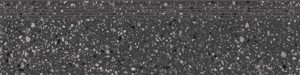 LA.PORFIDO SCHODOVKA CIERNA 30X120