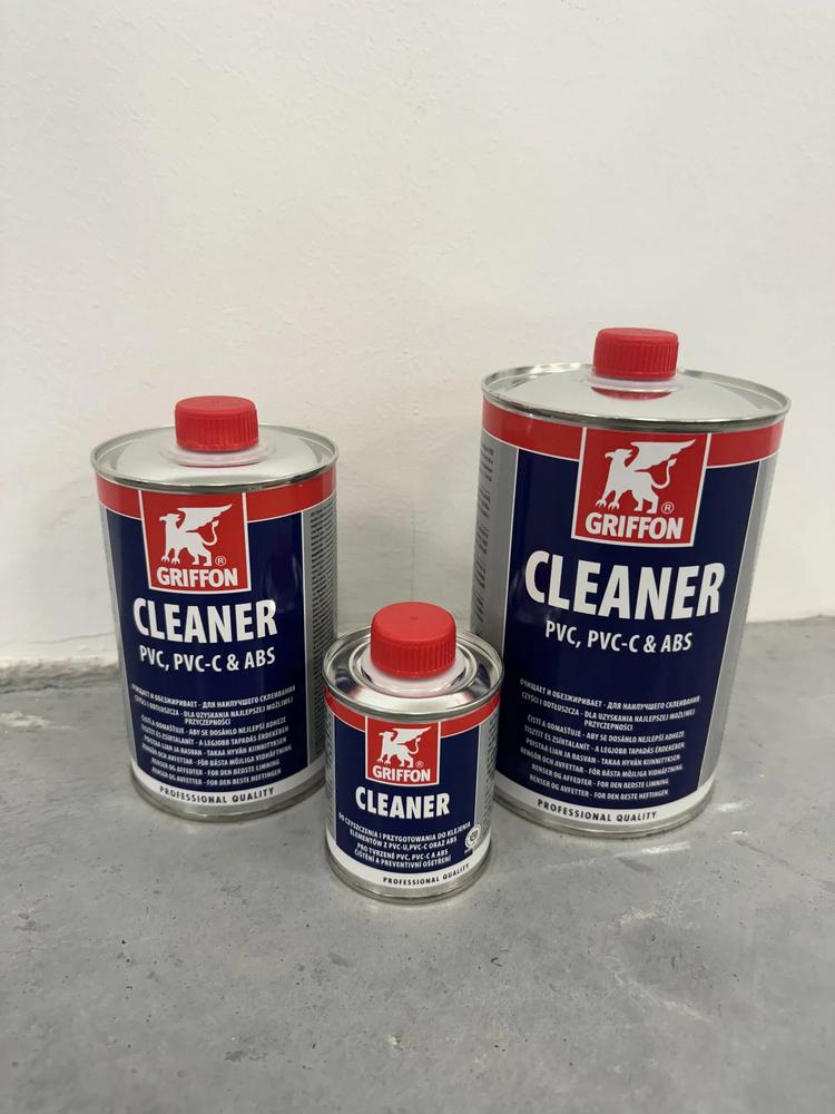 PVC-U tlakové lepené čistič  500 ml plechovka pre PVC,PVC-C,ABS