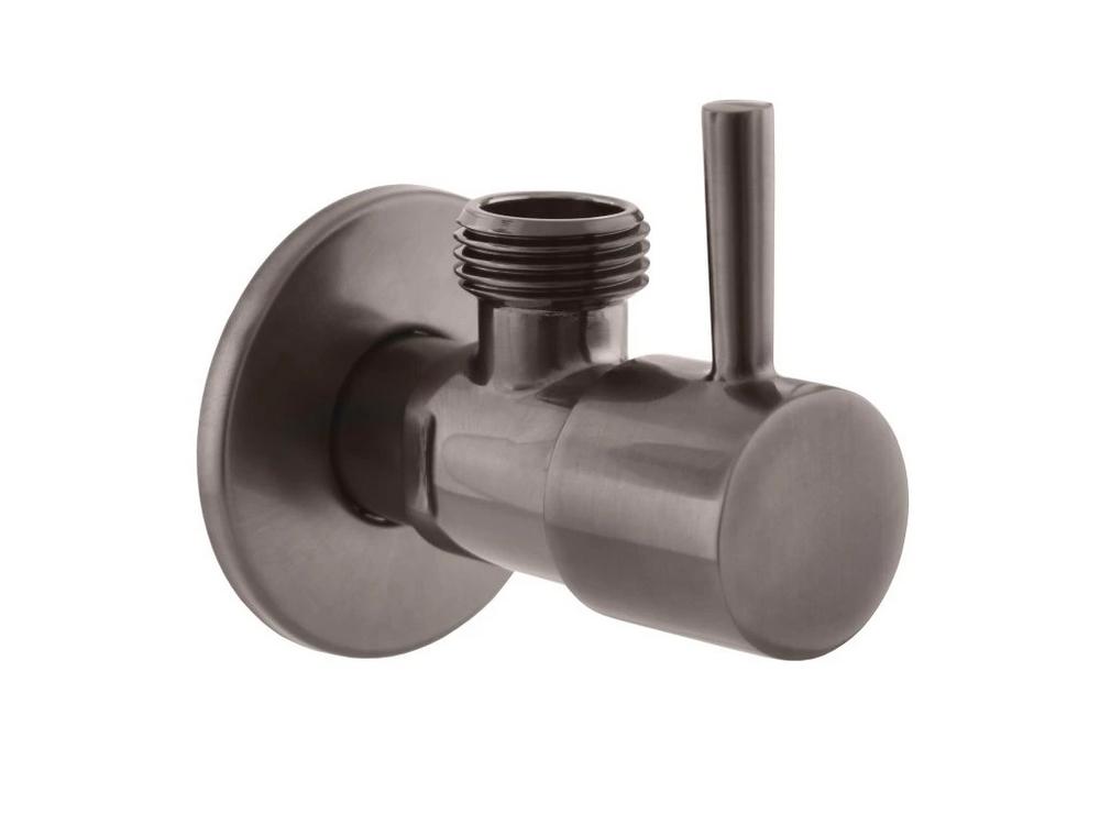 Ventil rohový s keramickým vrškom 1/2“x3/8“ metal grey kartáčovaná RV0238MGK