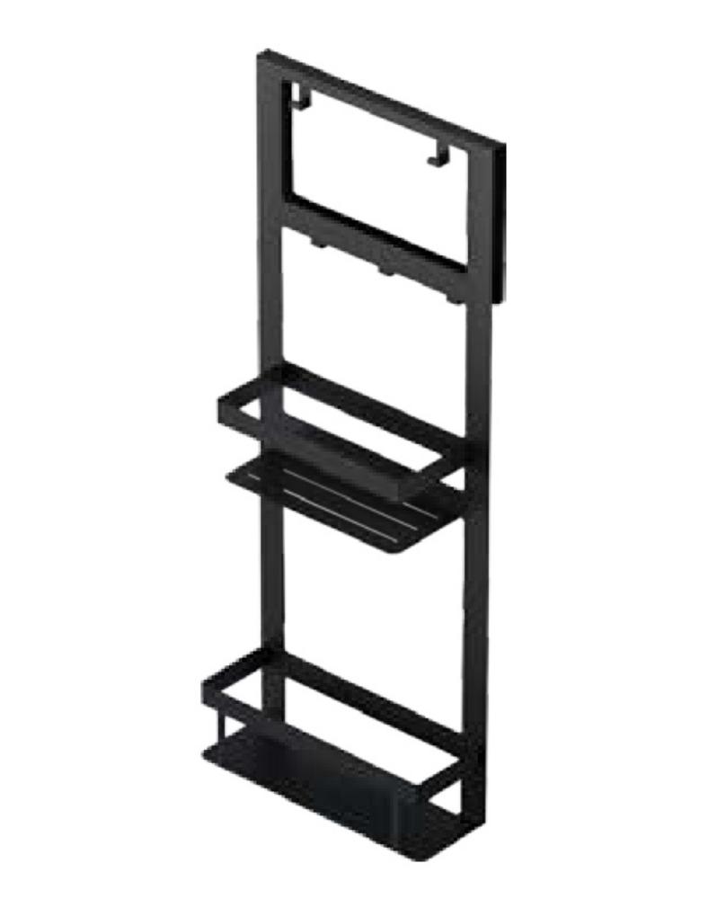 POLICKA DO SPRCH.KUTA ZAVESNA 30cm cierna 30x76x13