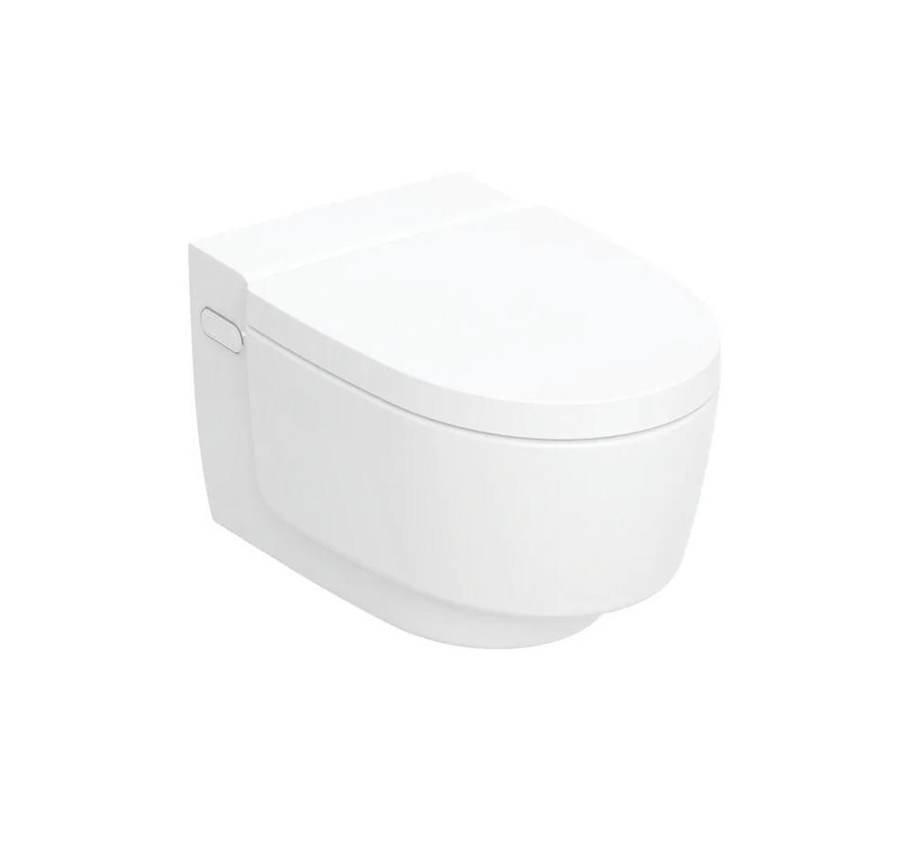 Geberit AquaClean Mera Comfort kompletné závesné WC: Keramika WC: biela/KeraTect, Dizajnový kryt: biela