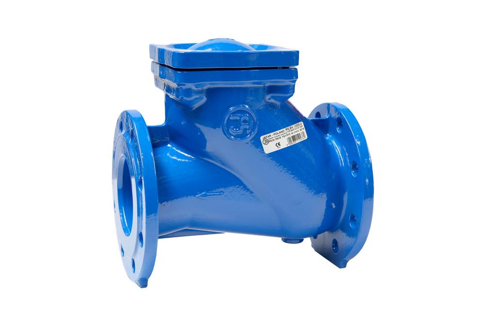 Liatina prírubová klapka spätná s guľou DN 65 Jafar