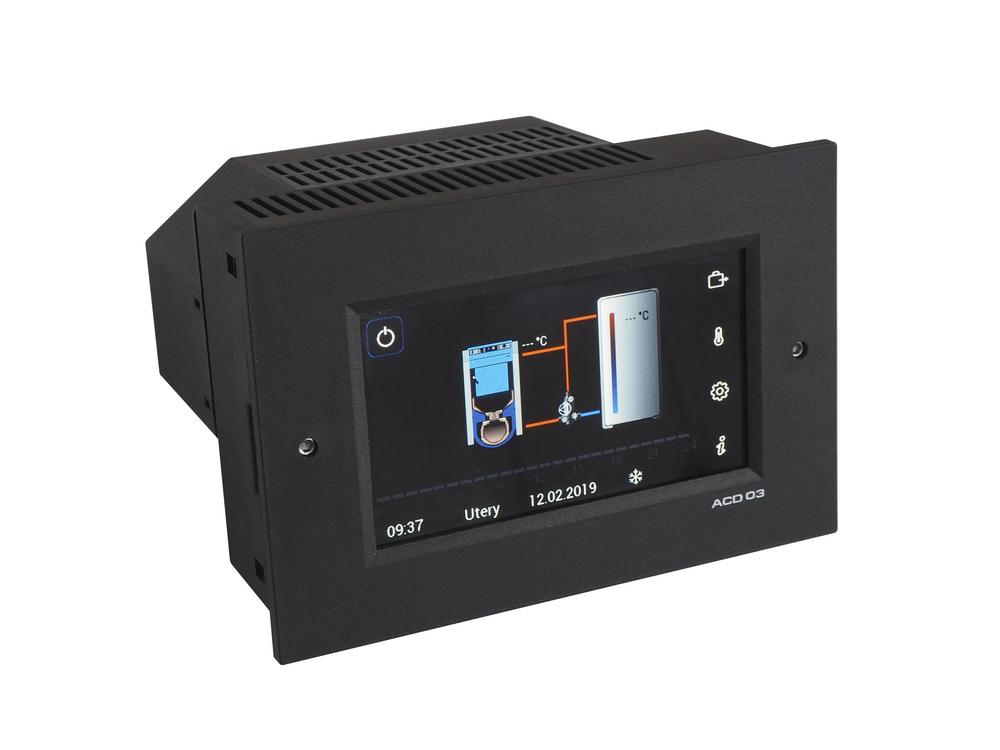 ATMOS Sada ekvithermní  regulace ATMOS ACD 03 AGF (CZ)/s čidlem spalin/-