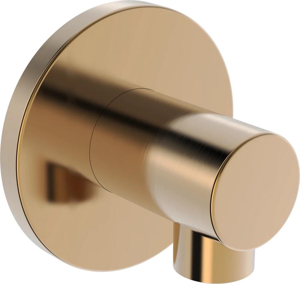 Pripojovacie kolienko brúsený bronz, oblé G1/2 HANSA