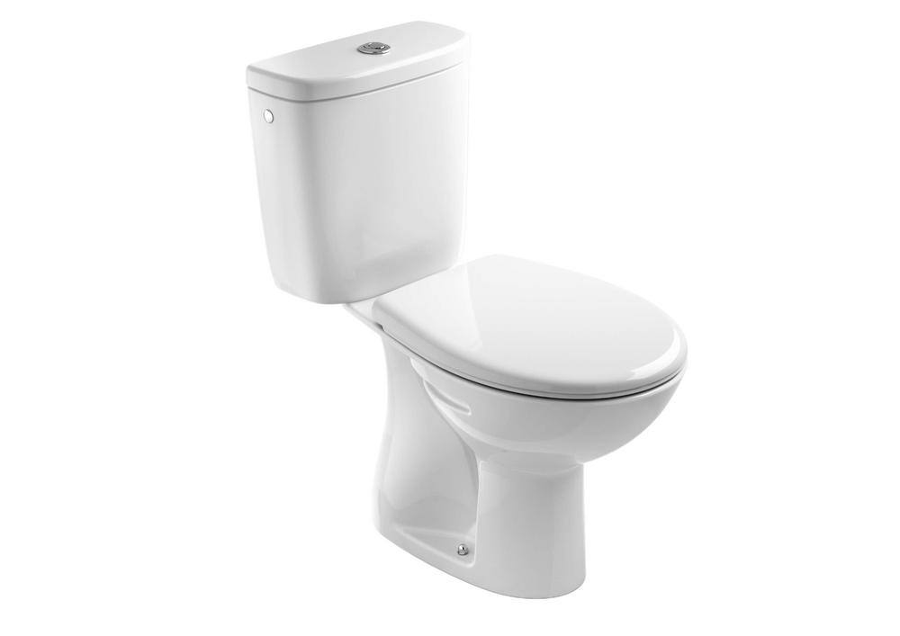 WC kombi odpad spodný 140mm vrátane dosky na sedenie, balené v krabici - v demonte, bočný prívod vody EXPRES