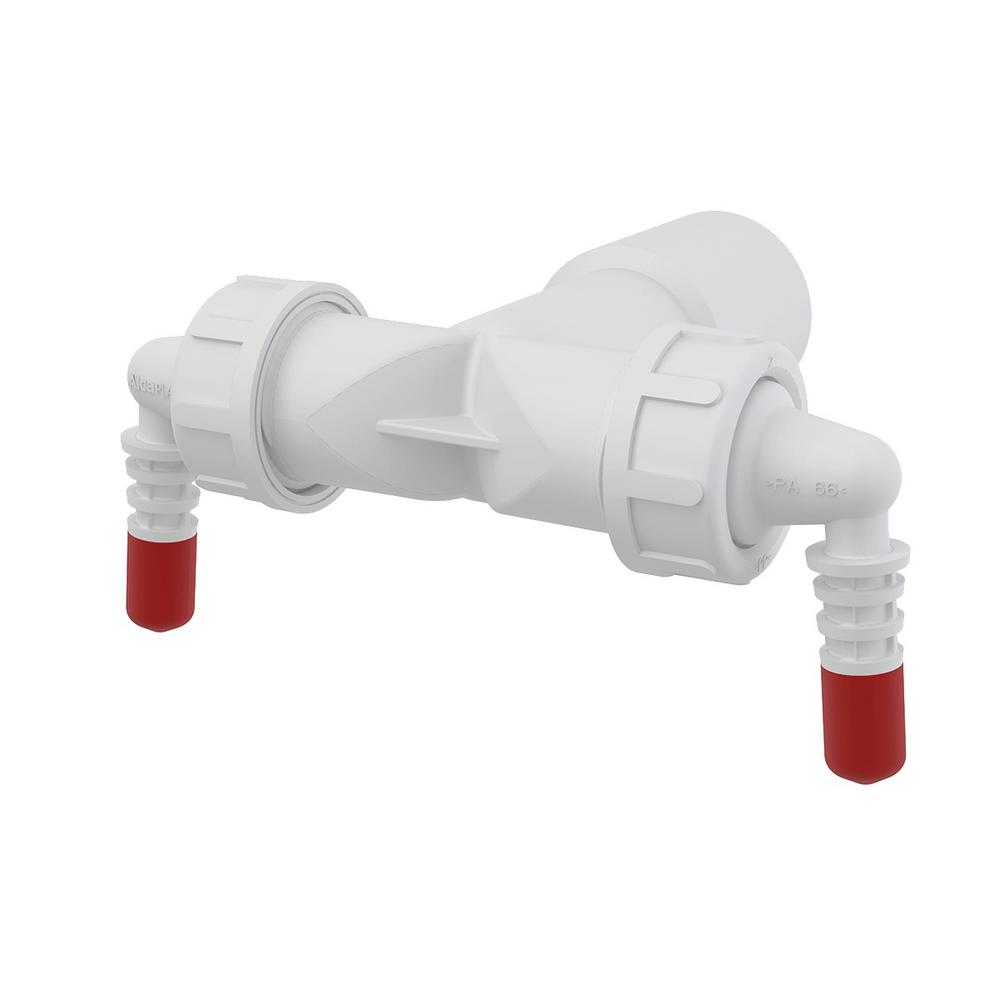 Dvojité kolienko G1“/8–16 s klapkami, DN40, Alca P157Z