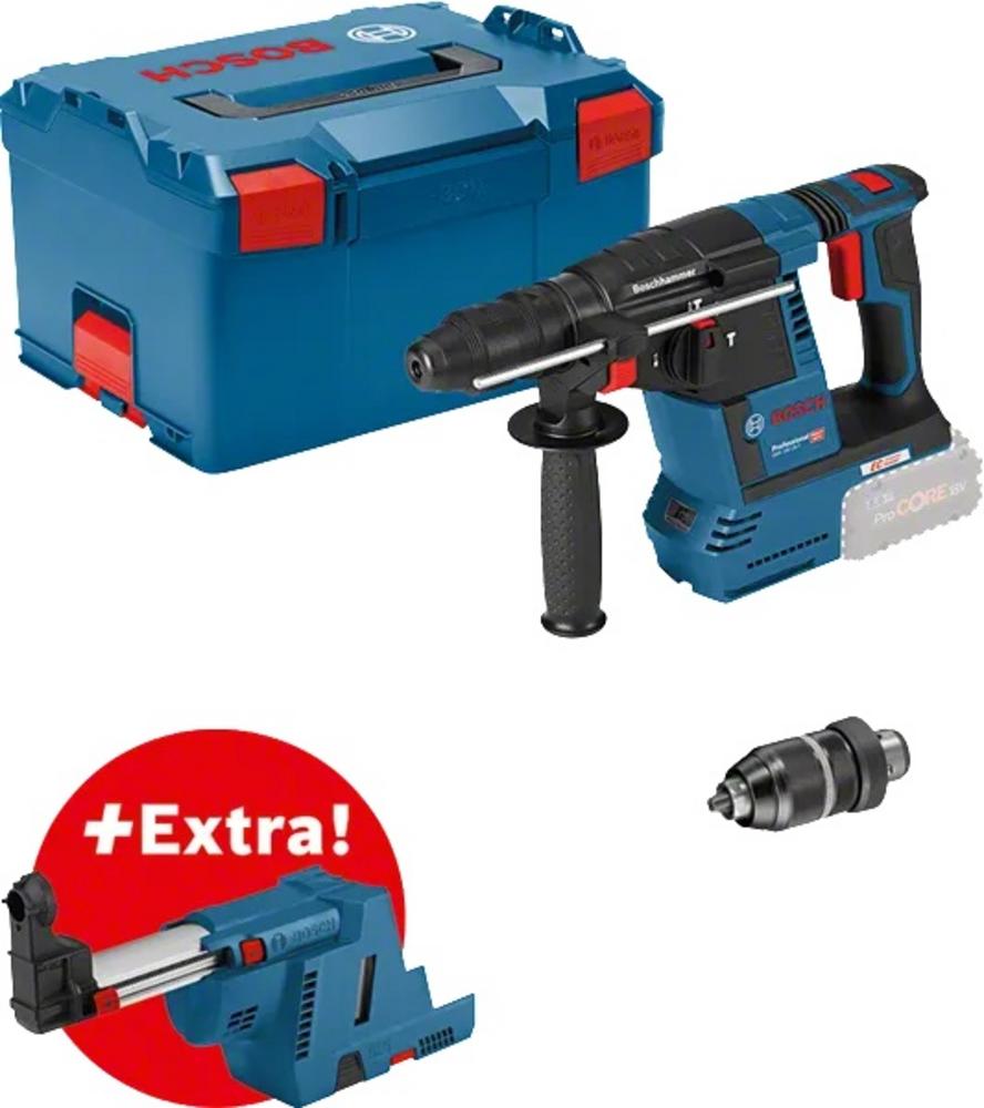 BOSCH KLADIVO VRTACIE AKU GBH 18V-26F + GDE