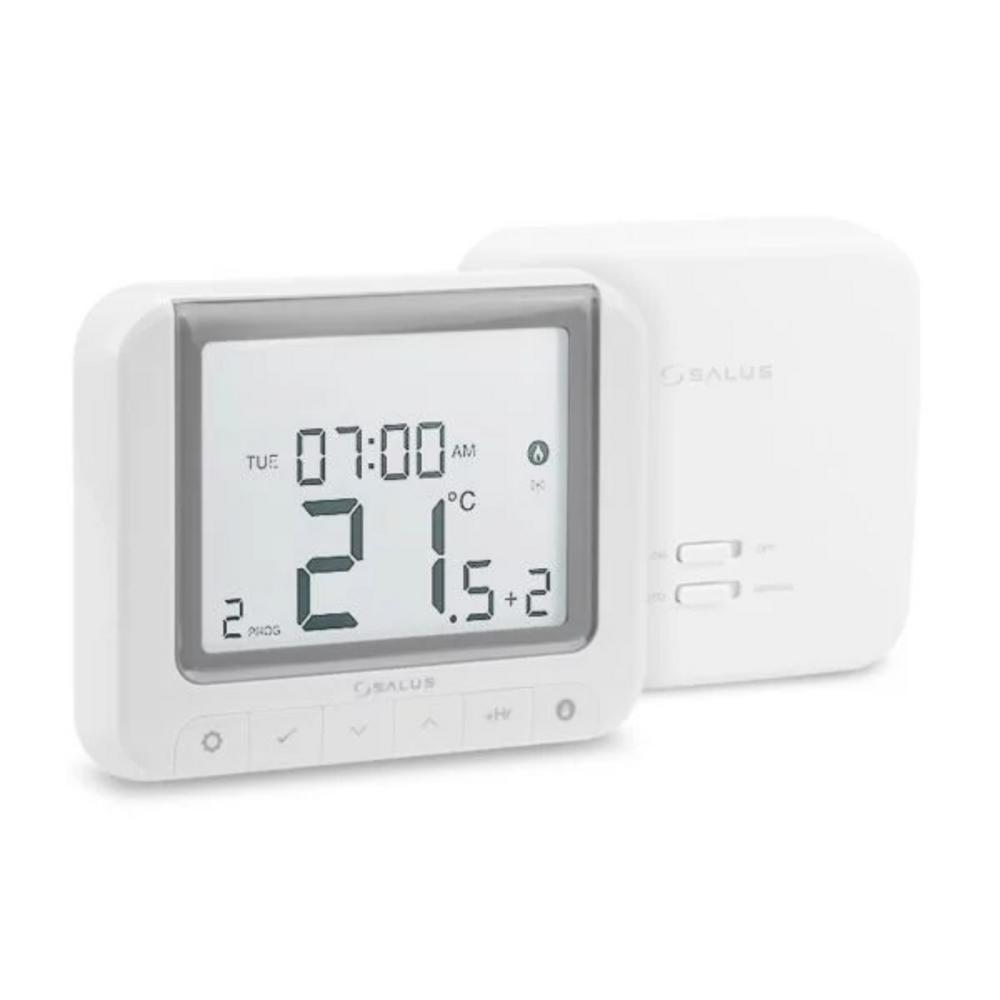 SALUS RT 520RF Bezdrôtový týždenný programovateľný termostat s OpenTherm, 0 – 230 V, 0,25 °C / TPI, 16 A, 868 MHz 