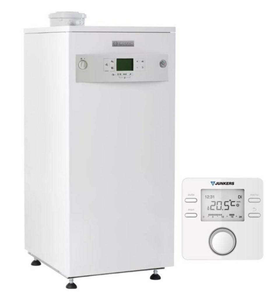 Kotol plyn.kondenz. stacionárny bez TÚV, 16kW Junkers SUPRAPUR KSBR 16 s ekvit. reguláciou  CR120