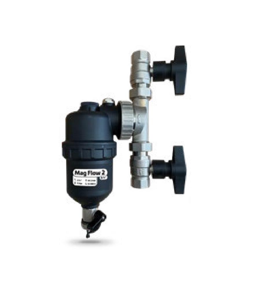 MAG FLOW2 odstredivo - magnetický filter na ochranu kotla, pripojenie 1